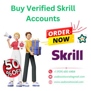 Buy Verified Skrill Accounts