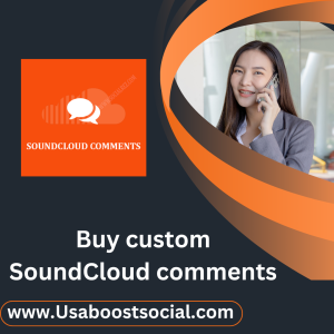 Buy custom SoundCloud comments