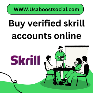 Buy verified skrill accounts online