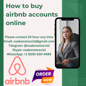 How to buy airbnb accounts online