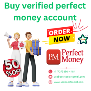 Buy verified perfect money account