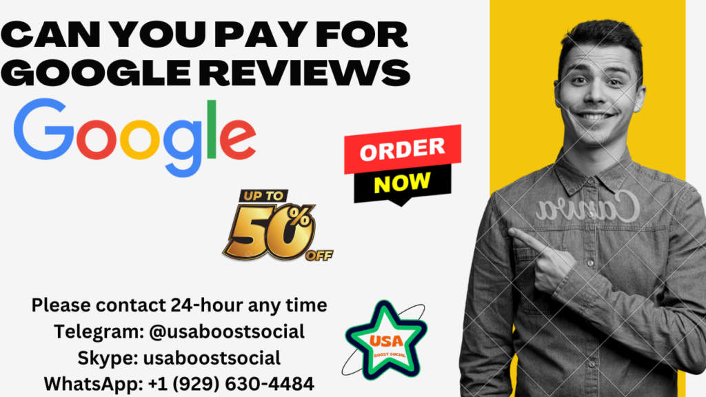 Can you pay for Google reviews